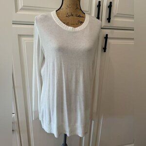 Lululemon white Sincerely yours sweater